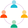 collaborative process icon