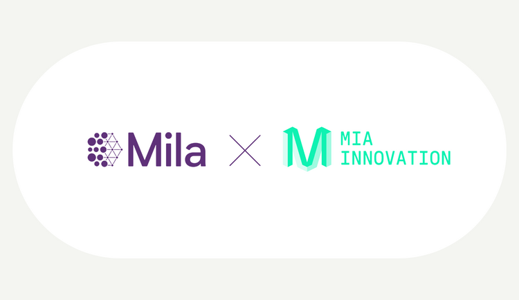 Mia innovation and Mila logos