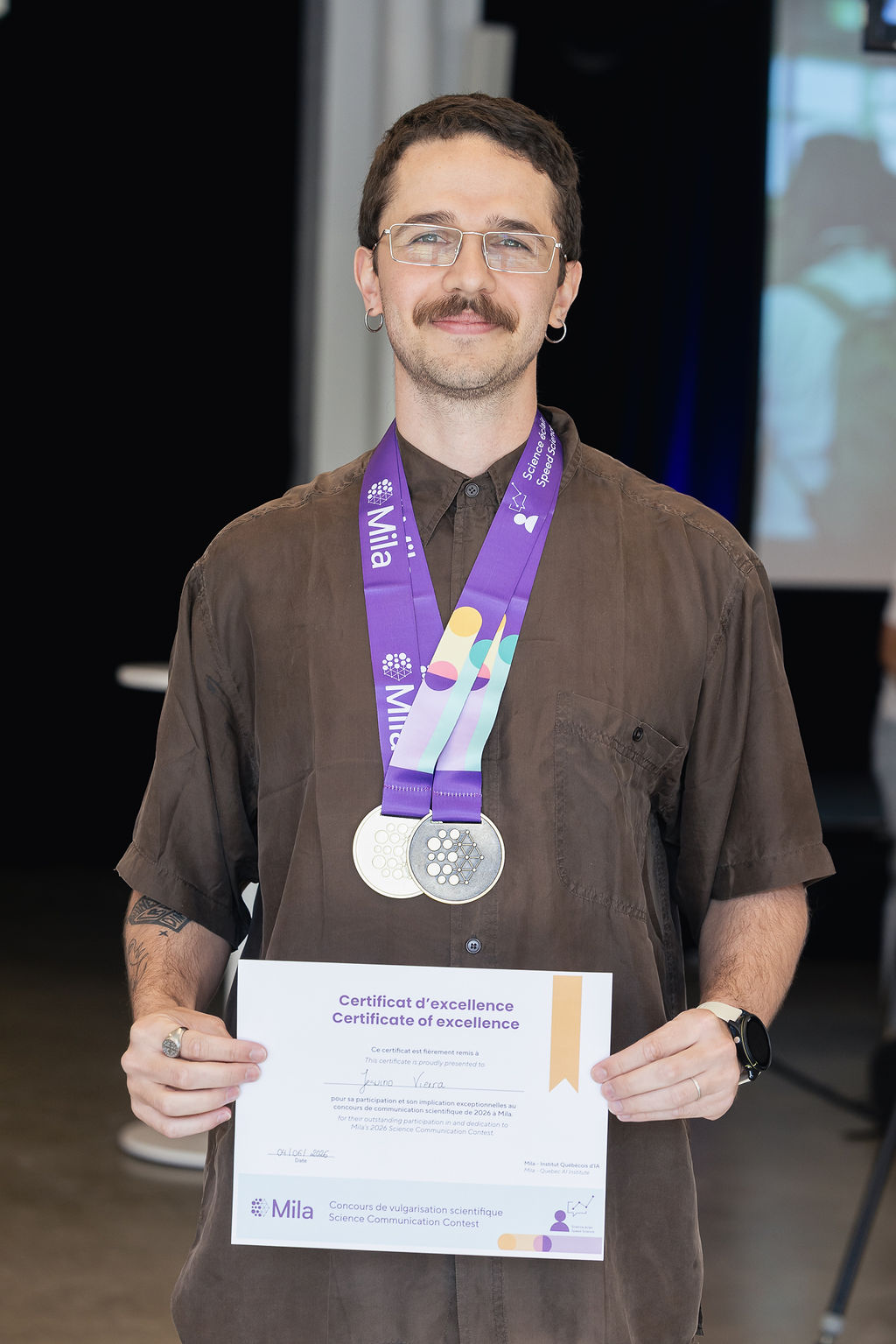 Picture of 1st place winner Jesuino Vieira