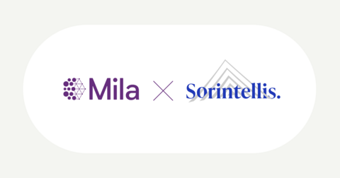The Mila logo and the Sorintellis logo.