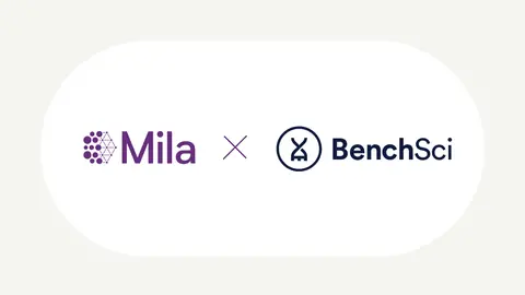 logo mila and benchsci
