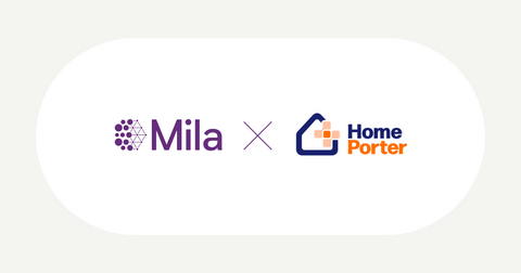 Logos de Mila et HomePorter