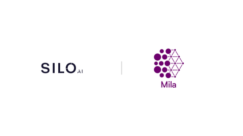 Silo AI and Mila logos