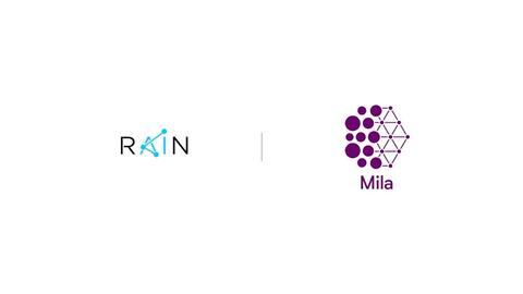 Mila and Rain logos
