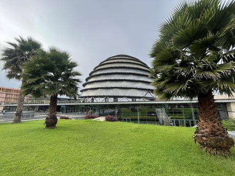 Kigali Convention Center in Rwanda