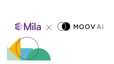 Mila and Moov AI logos