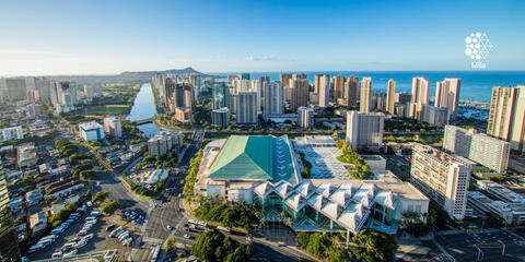 Picture of the Hawaii convention center
