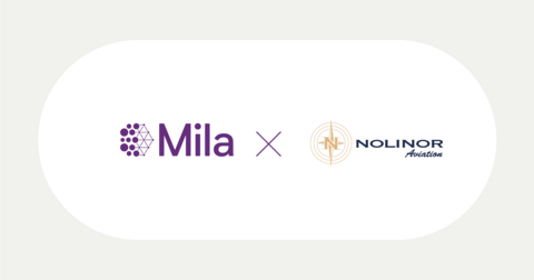 Mila and Nolinor logos
