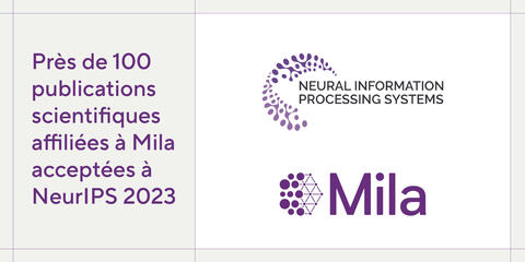 Mila and NeurIPS 2023 logos
