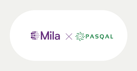 Mila and Pasqal logos