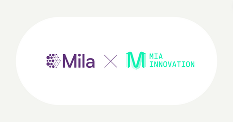 Mia innovation and Mila logos