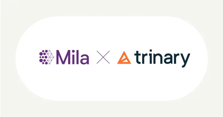 Mila and Trinary logo