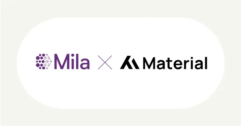 logo Mila and Material