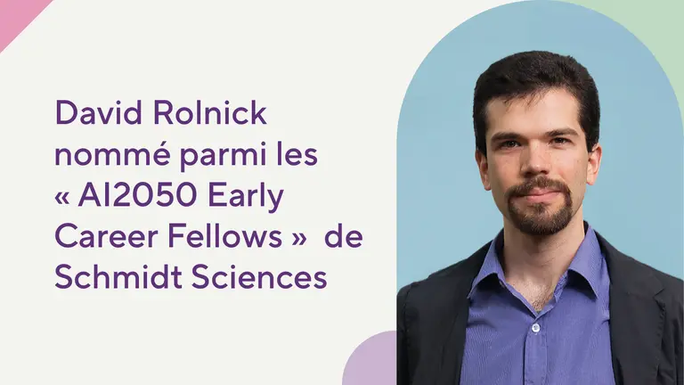 Photo de David Rolnick