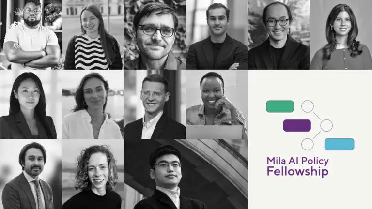 picture of all participants of Mila AI Policy Fellowship