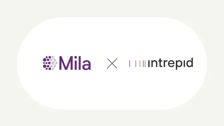 Logo Mila and Intrepid Lab