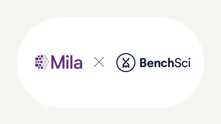 logo mila and benchsci