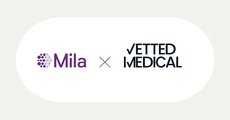 logo mila and Vetted Medical