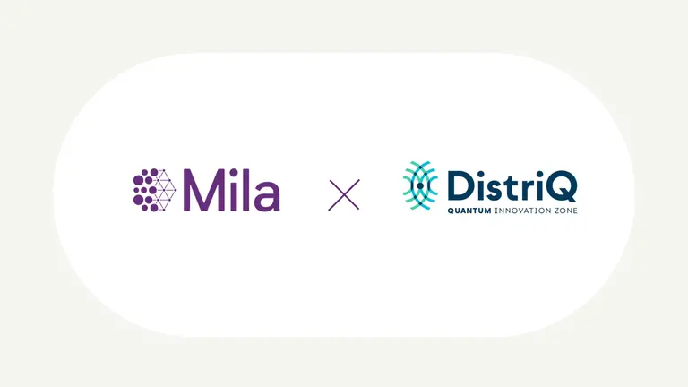 logo mila and distriQ