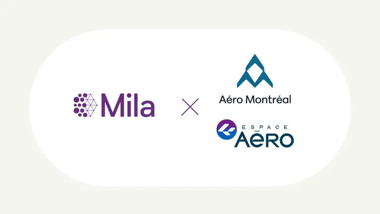 Logo de Mila, Aéro Montréal et Espace Aéro