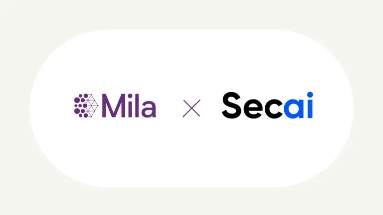 Logo mila and Secai