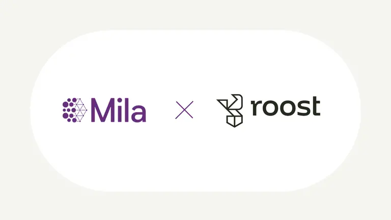 logo Mila and Roost