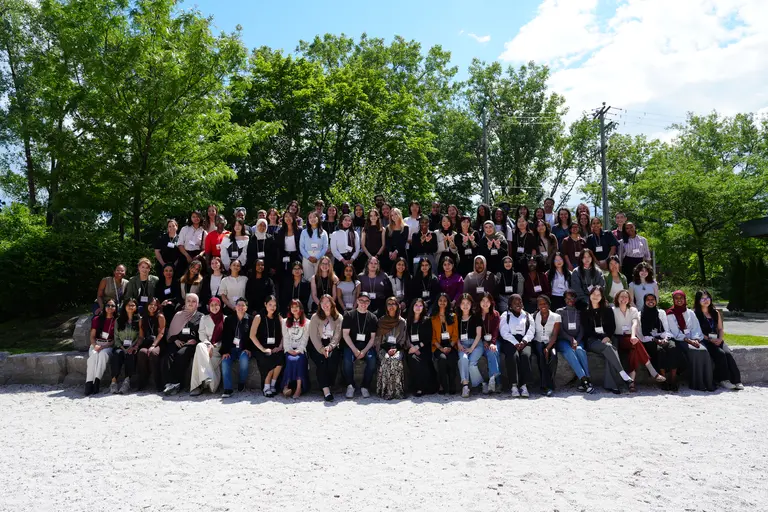 Group picture of the AI4Good lab cohort