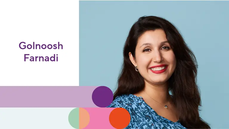 Picture of Golnoosh Farnadi, professor and researcher