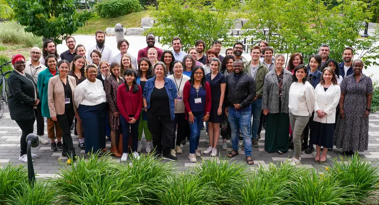 Photo of participants in the 2023 cohort of the Summer School in Responsible Artificial Intelligence