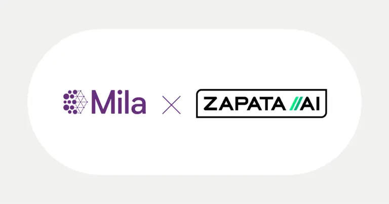 Mila and Zapata AI logos