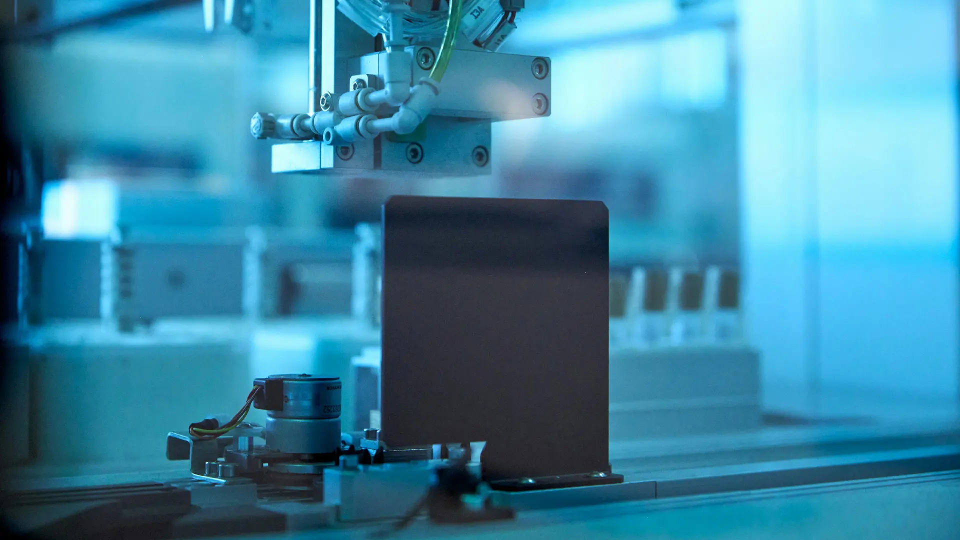 Lab equipment in a scientific laboratory. 