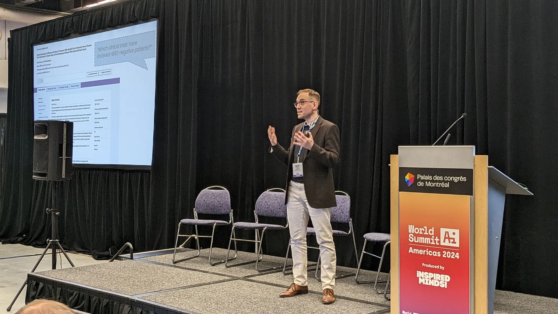 Marc Gendron-Bellemare at WSAI