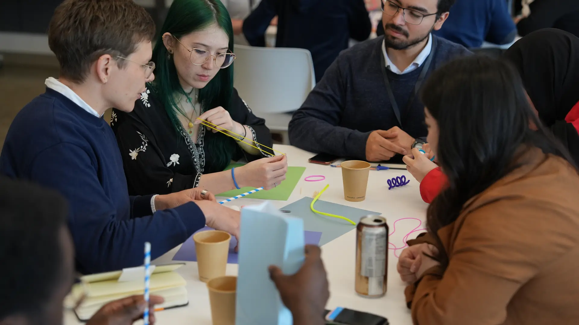 participants of the SSRAI during a workshop