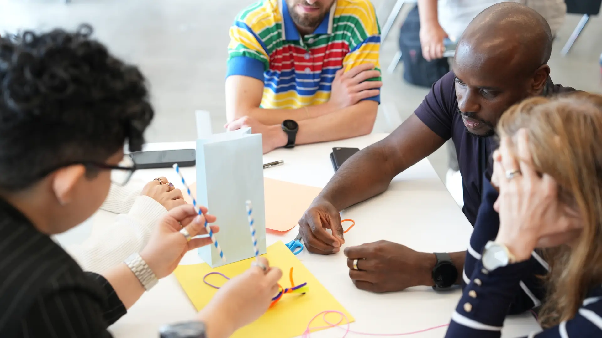 participants of the SSRAI during a workshop