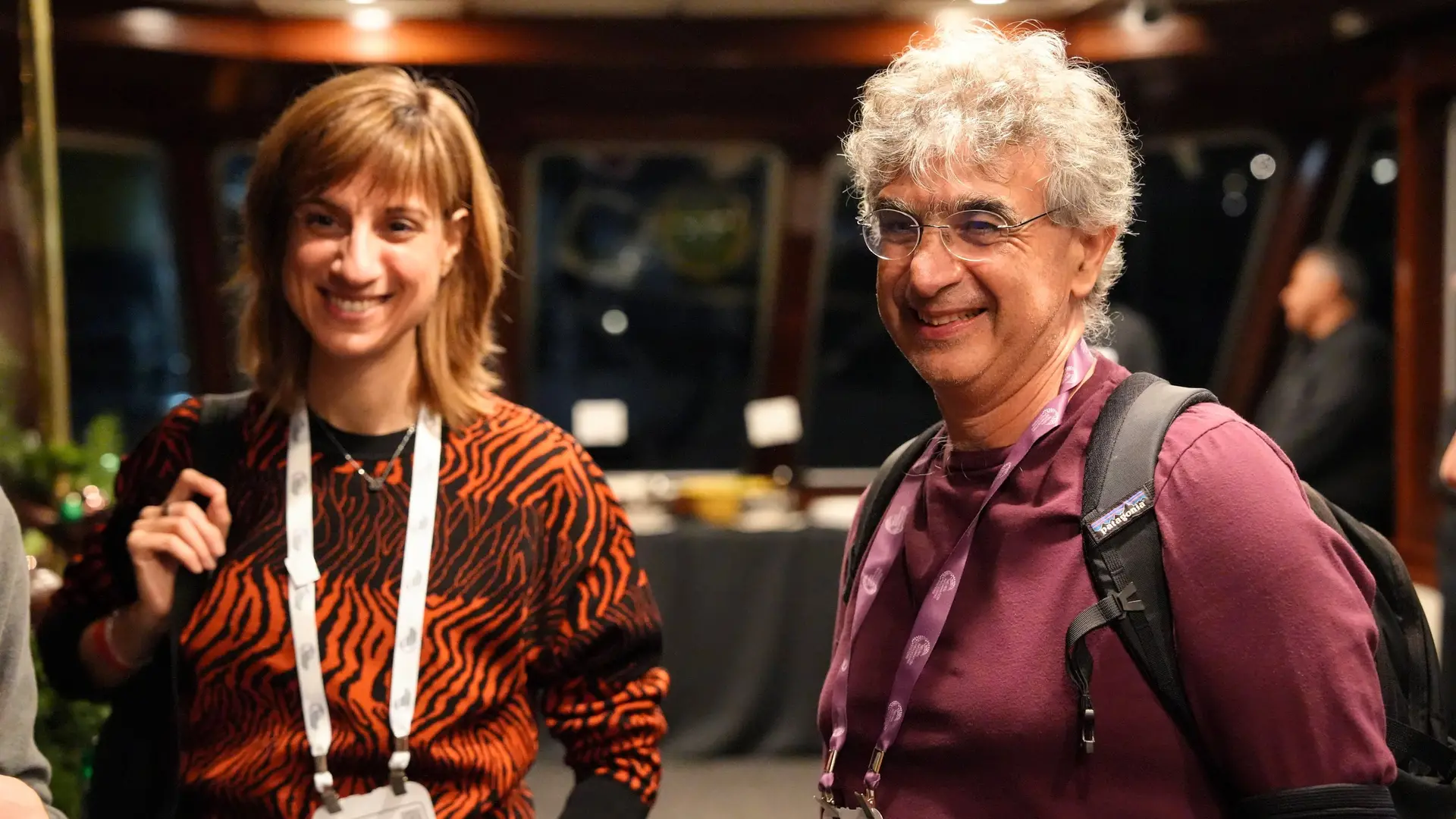 Picture of Agata Lapedriza and Samy Bengio