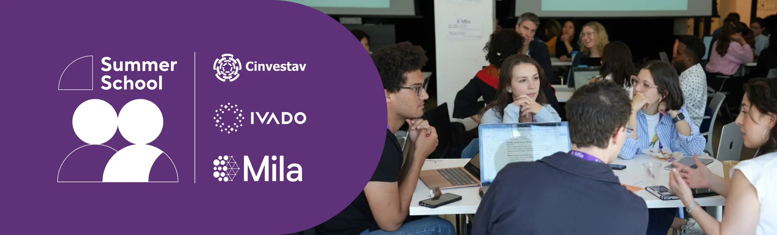 Image of participants talking together