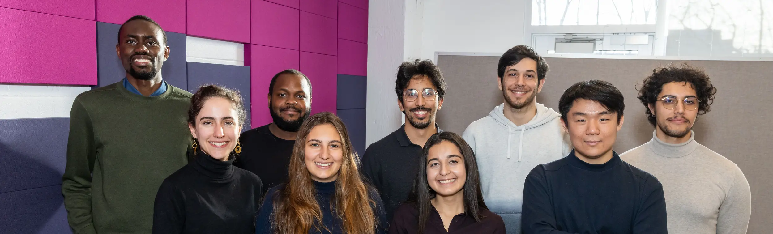 Group picture of all members of the new lab reps cohort