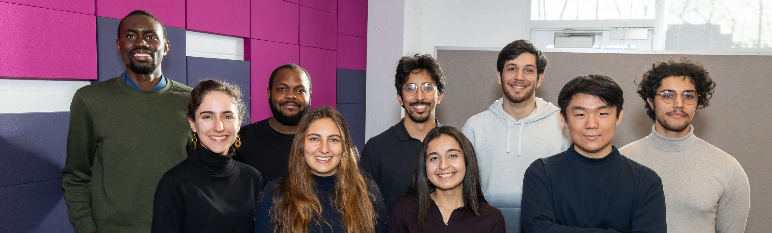 Photo de groupe des membres de la nouvelle cohorte des représentants du laboratoire