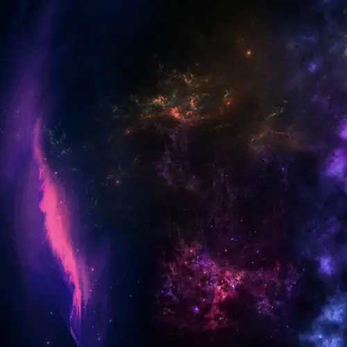 a purple galaxy