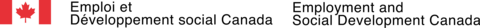 Emploi et Développement social Canada logo