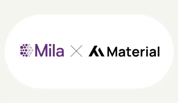 logo Mila and Material