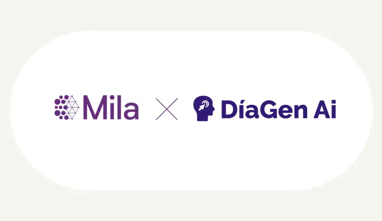 logo Mila and DiaGen AI