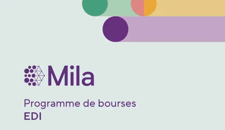 logo mila avec programme de bourses EDI
