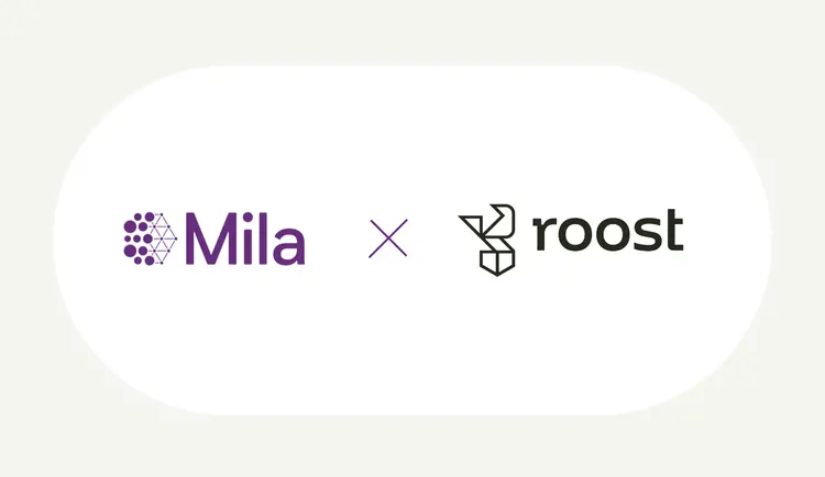 logo Mila and Roost