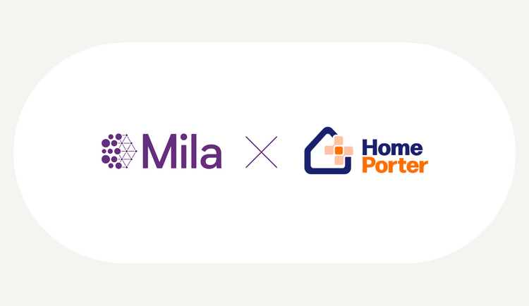 Mila and HomePorter logos