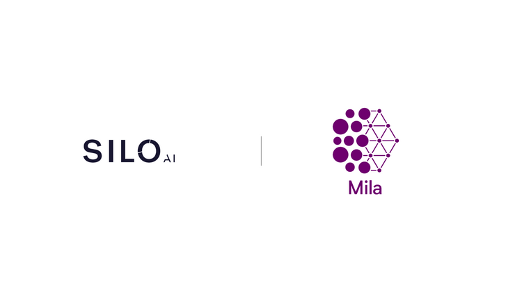 Logos de Silo AI et Mila