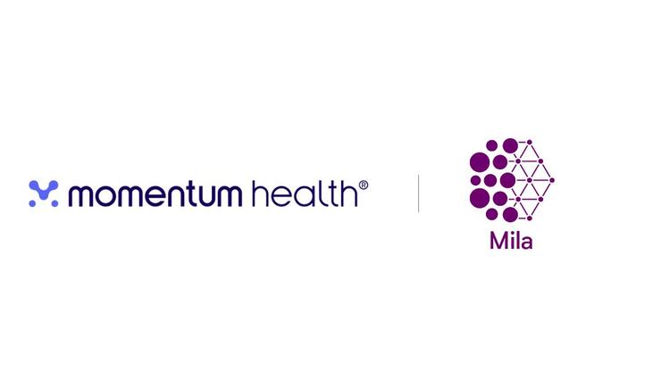 Logos de Mila et Momentum Health