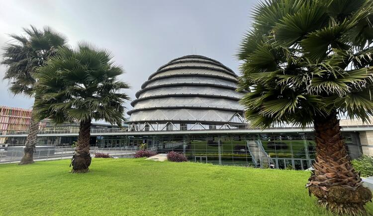 Kigali Convention Center in Rwanda