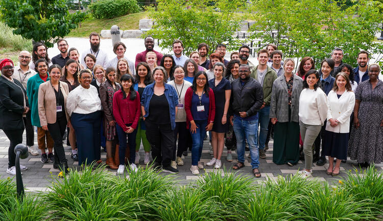 Photo of participants in the 2023 cohort of the Summer School in Responsible Artificial Intelligence