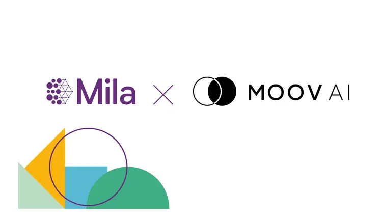 Mila and Moov AI logos